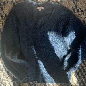 Comfy blue philosophy sweater